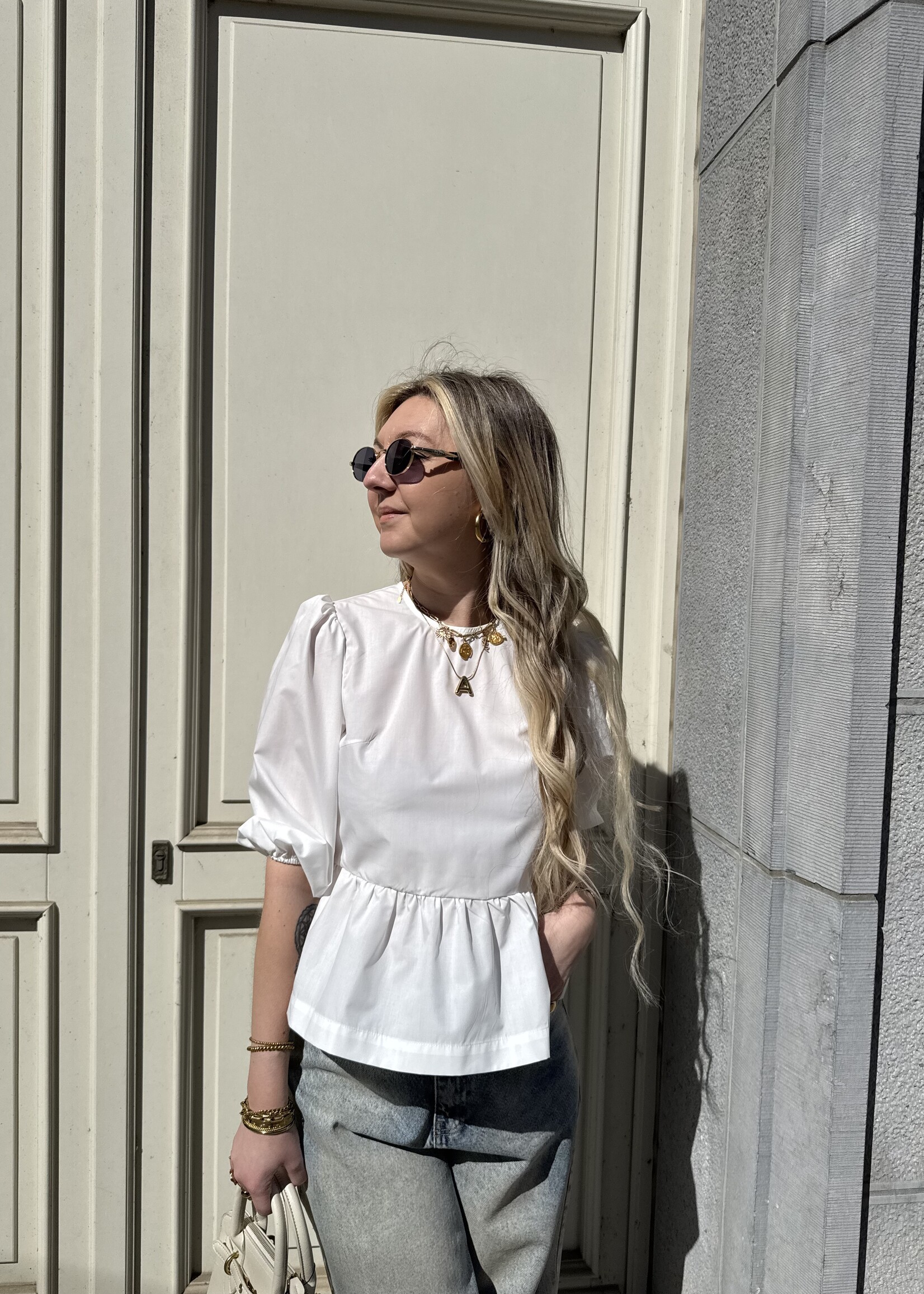 Nicolina blouse - White
