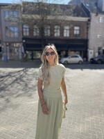 Pamela puff top - Light green