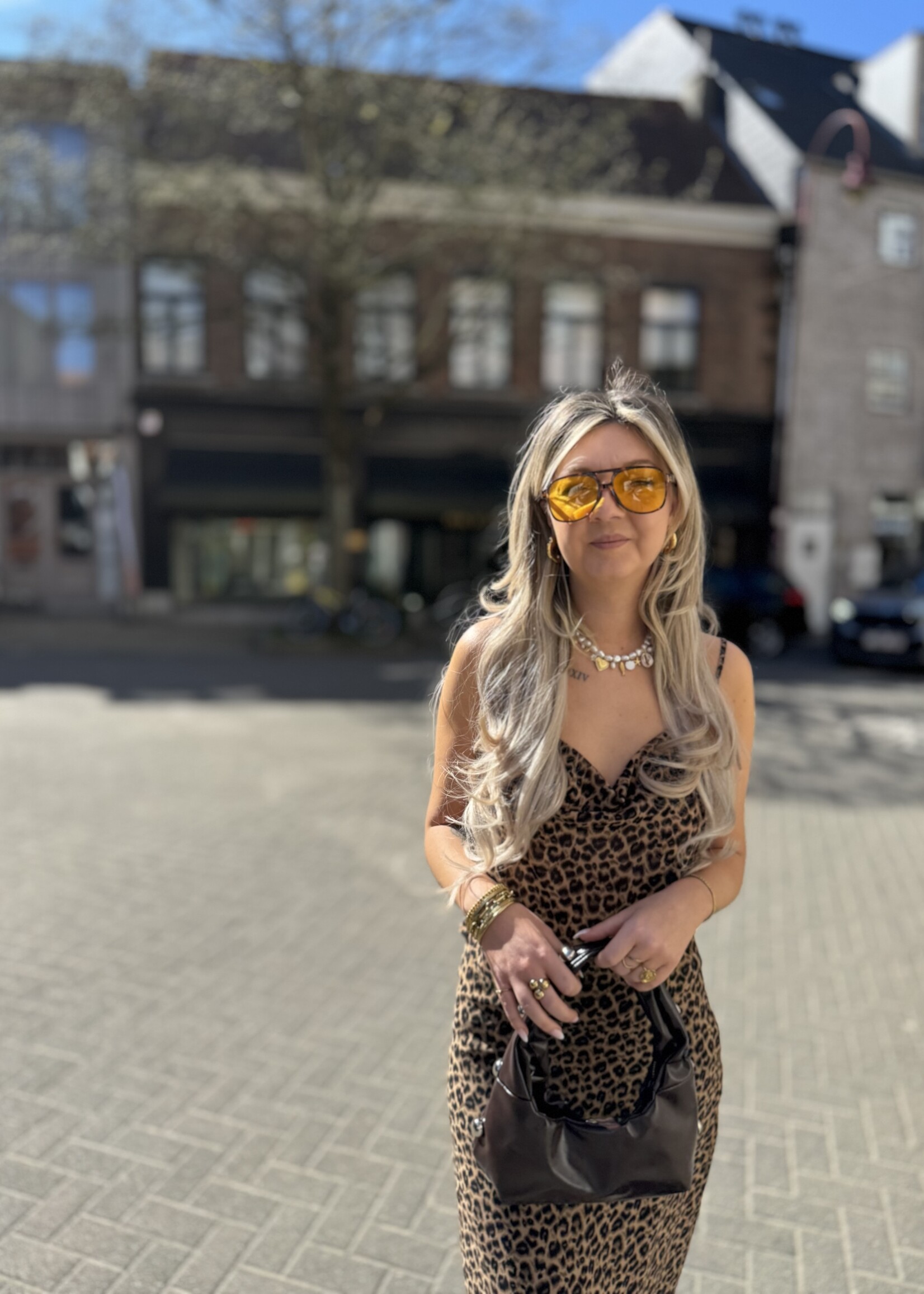 Mathilda singlet - Leopard