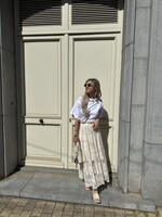 Estrid lace skirt - Cream