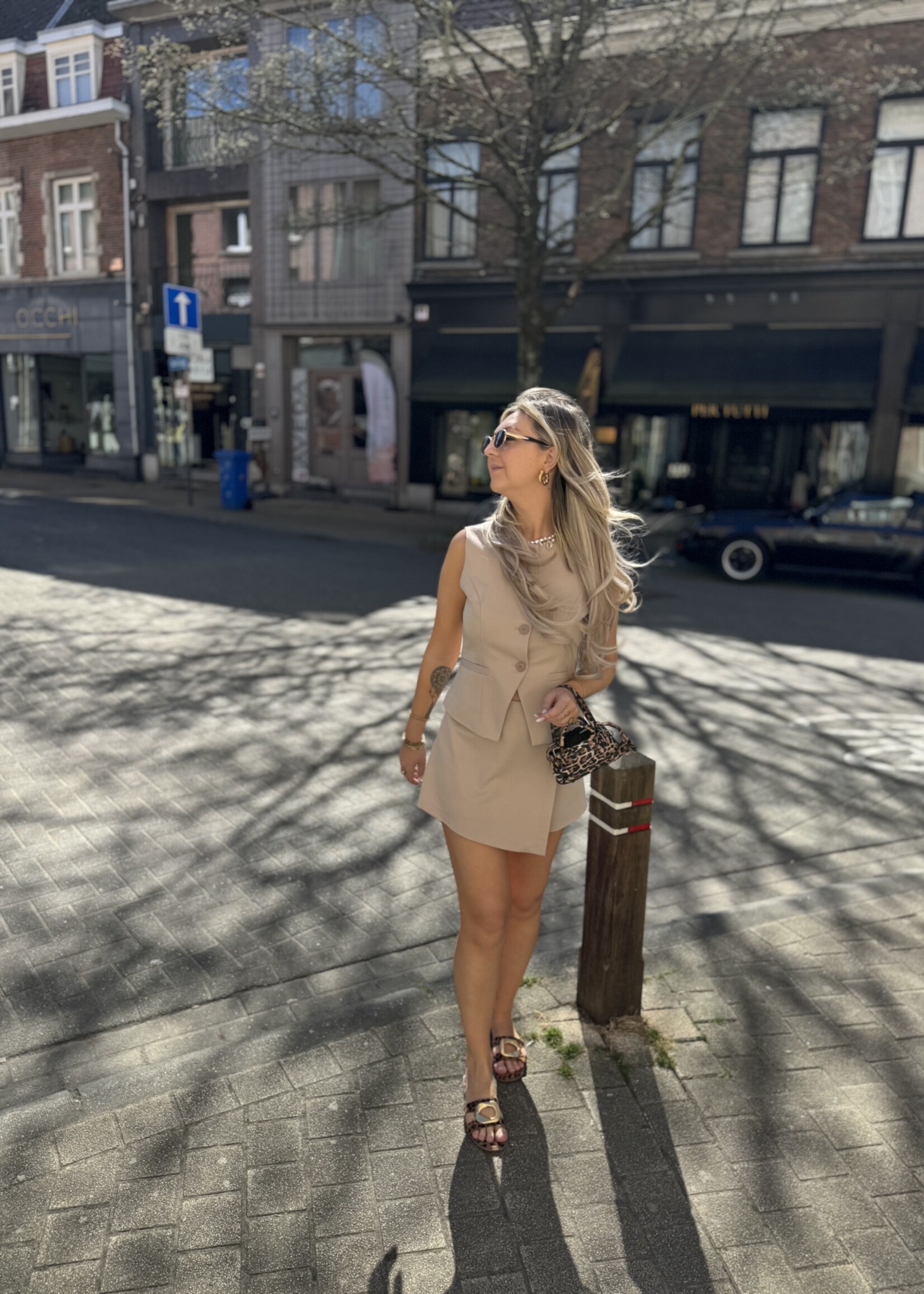 Louna gilet - Beige