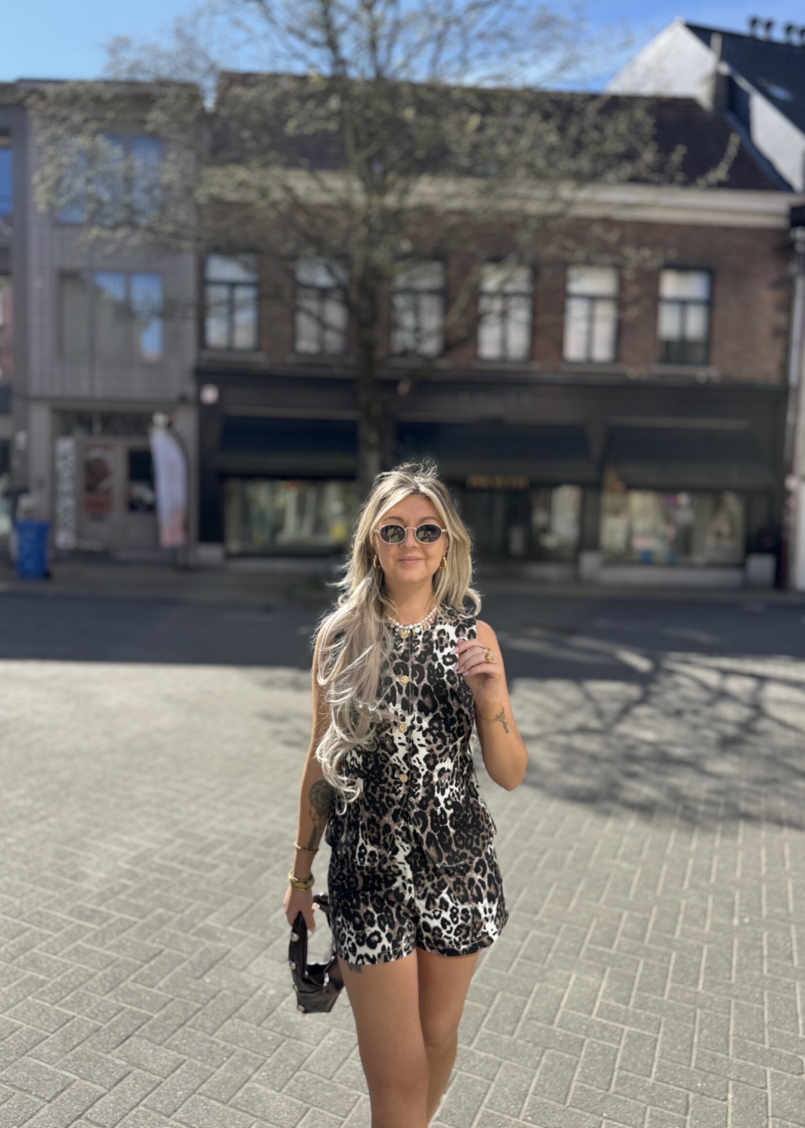Fara gilet - Leopard