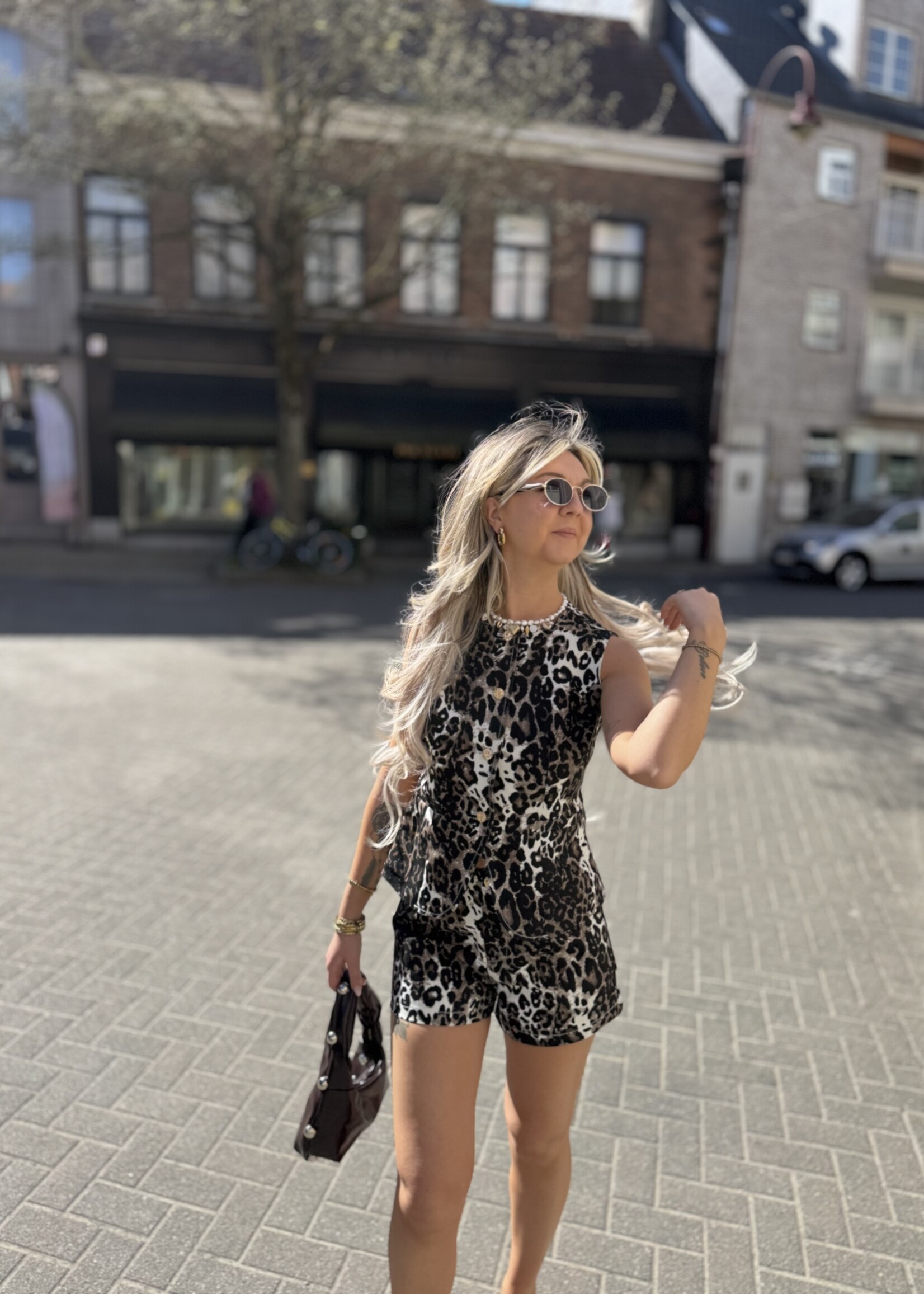 Fara gilet - Leopard