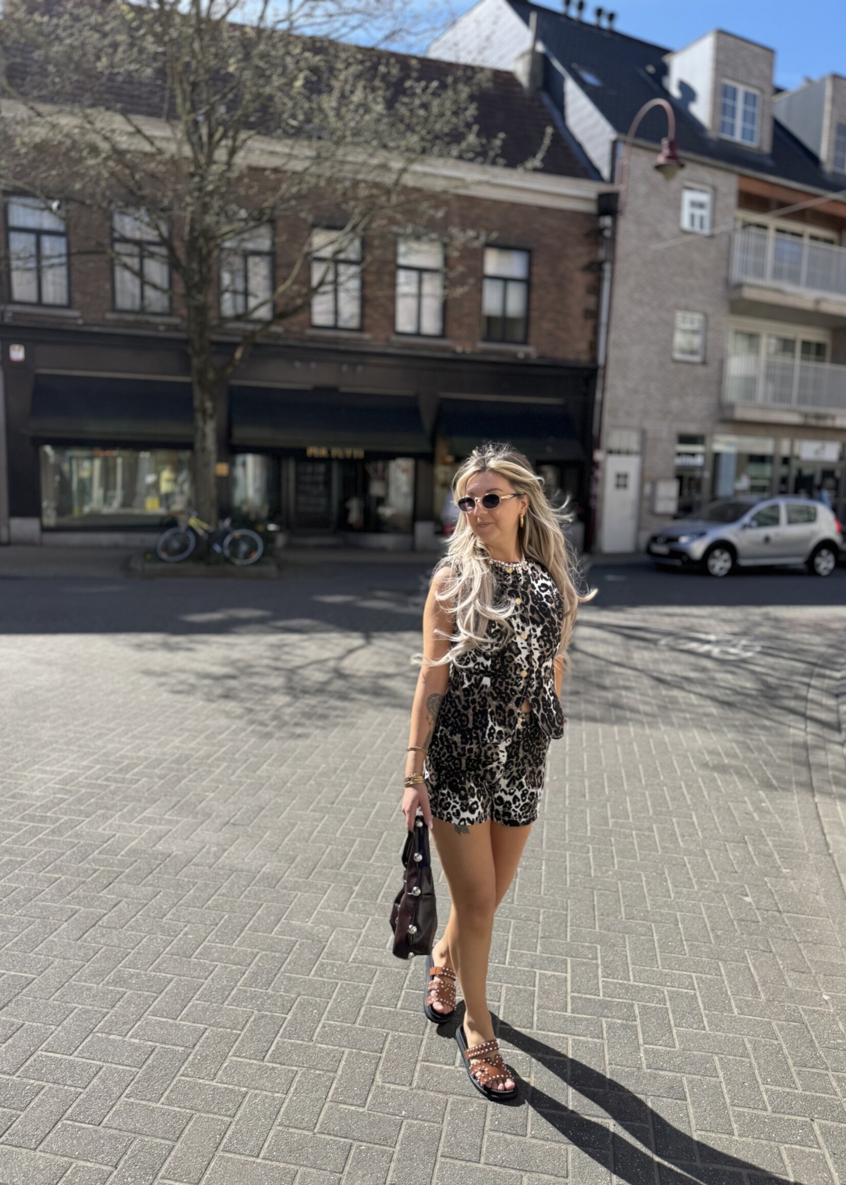 Fara gilet - Leopard