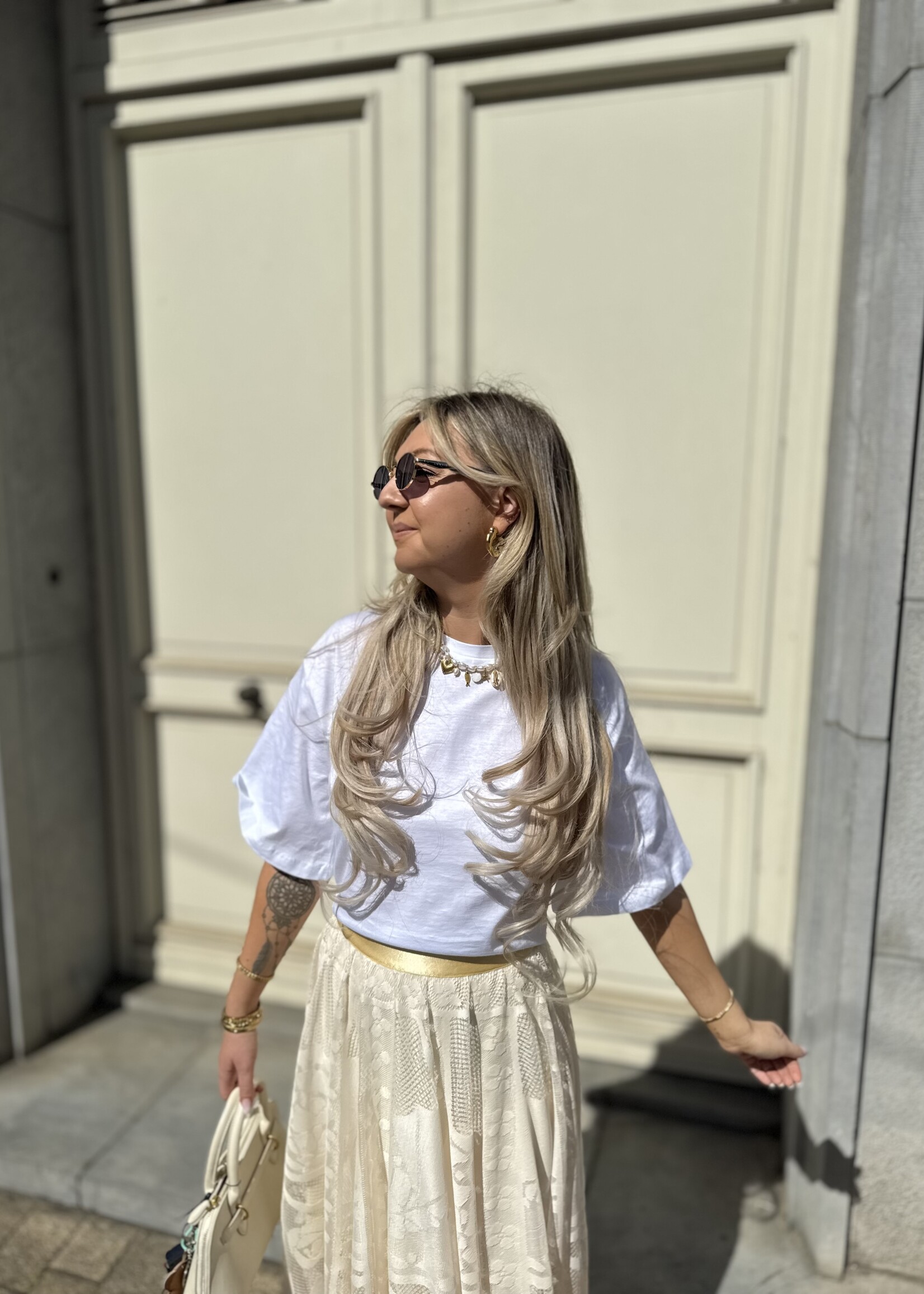 Maija tee - White