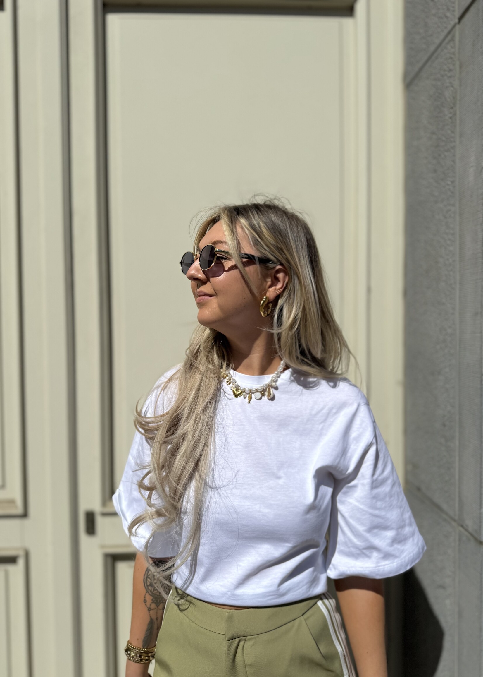 Maija tee - White