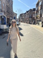 Flora top - Beige