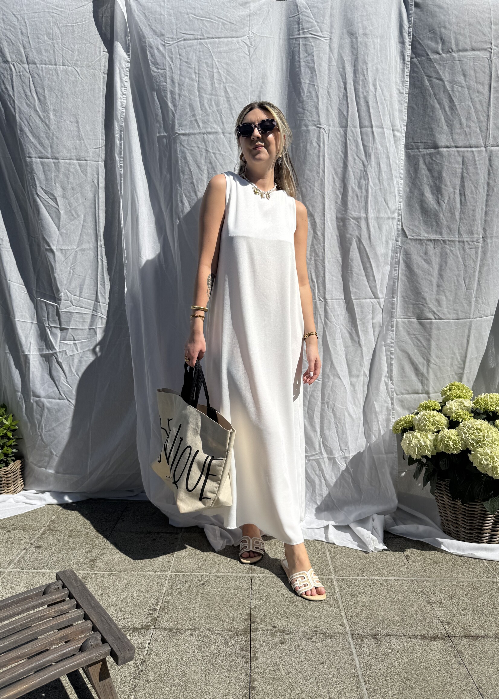 Moura dress - White