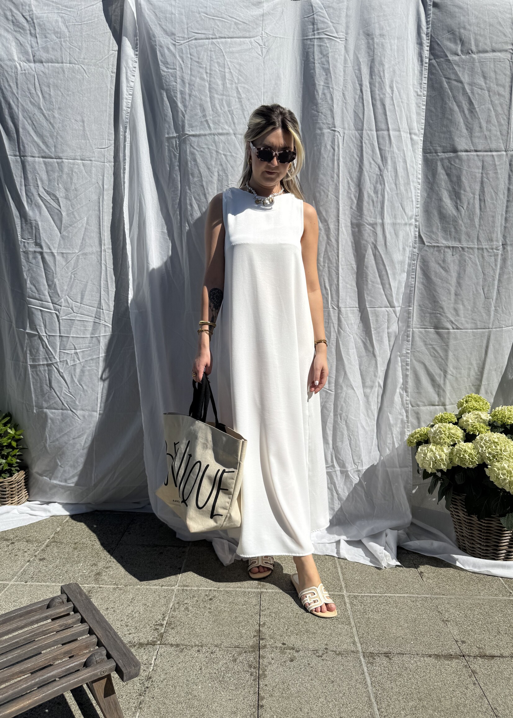 Moura dress - White