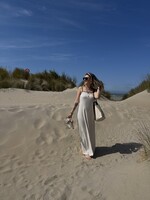 Amanda linen dress - Beige