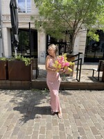 Flora dress - Flower pink