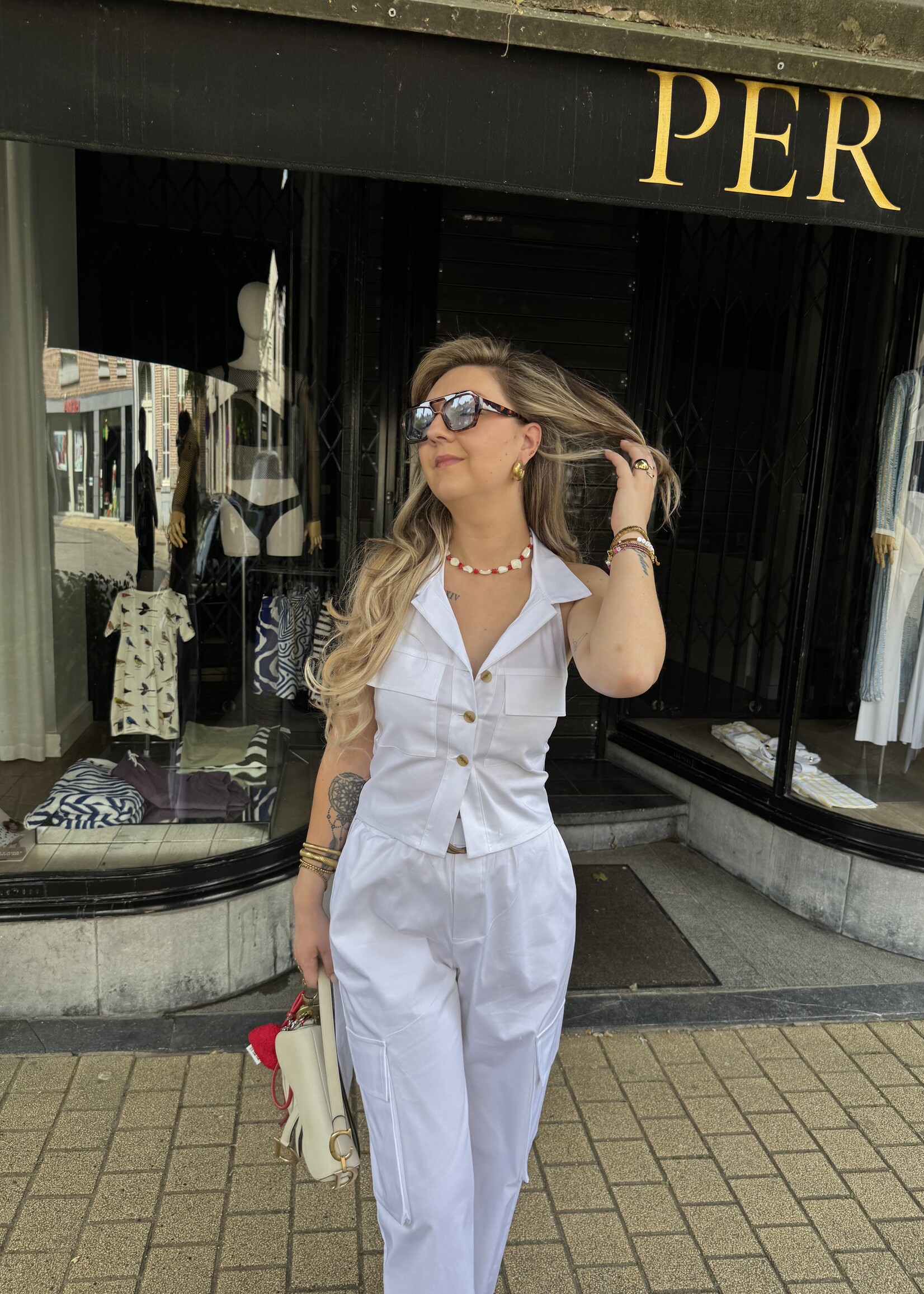 Caro top - White