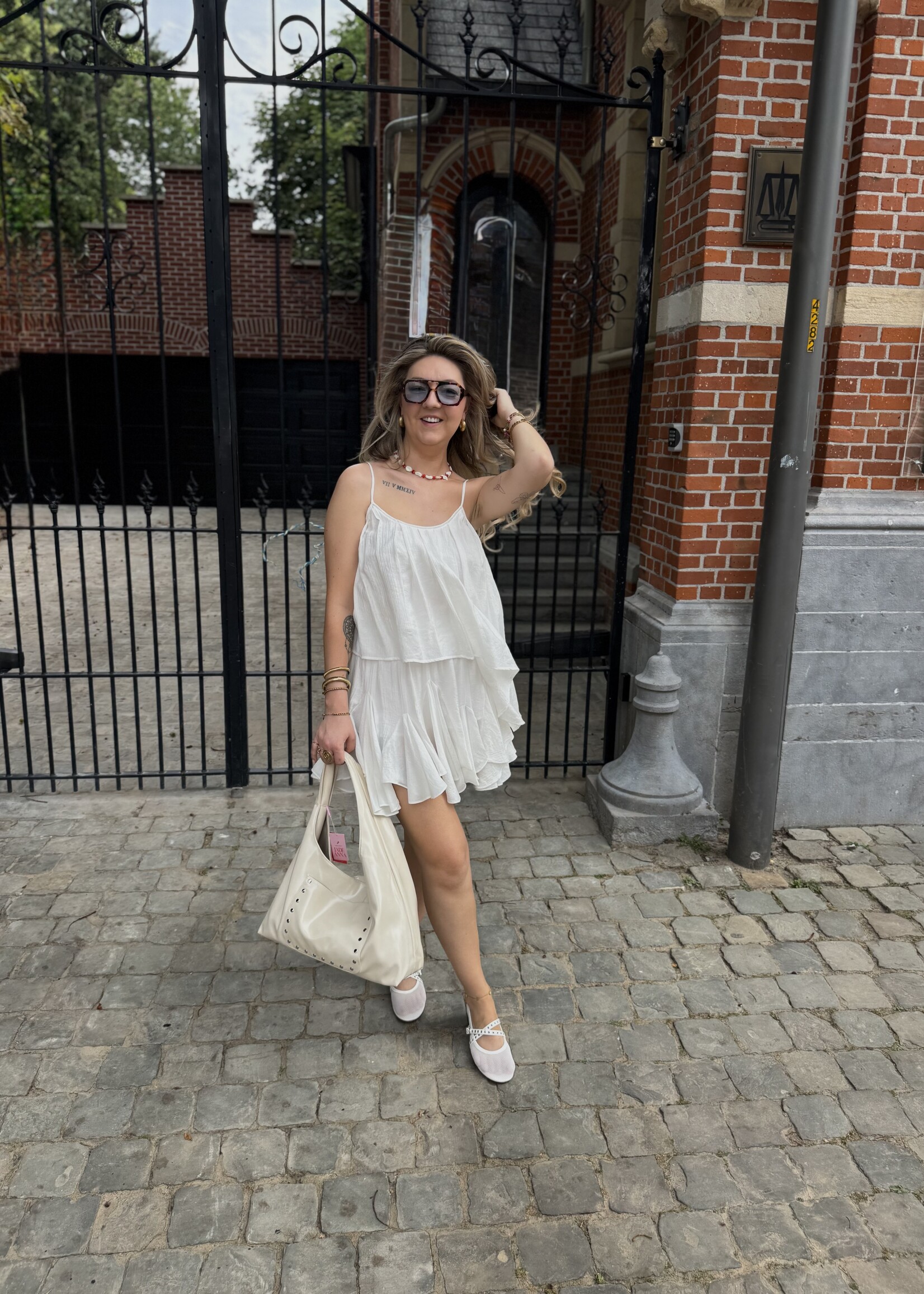 Elena top - White