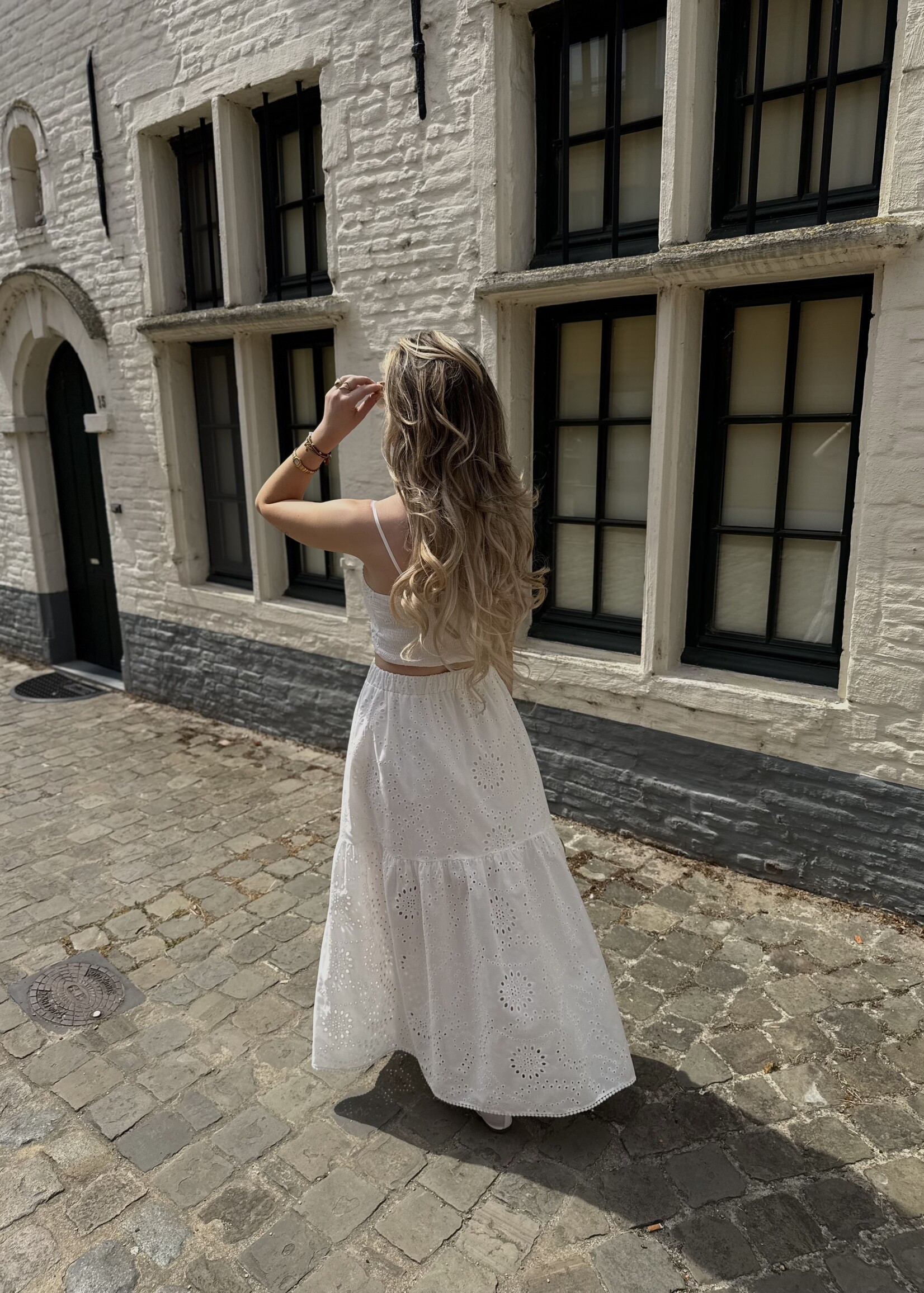 Elie Skirt - White