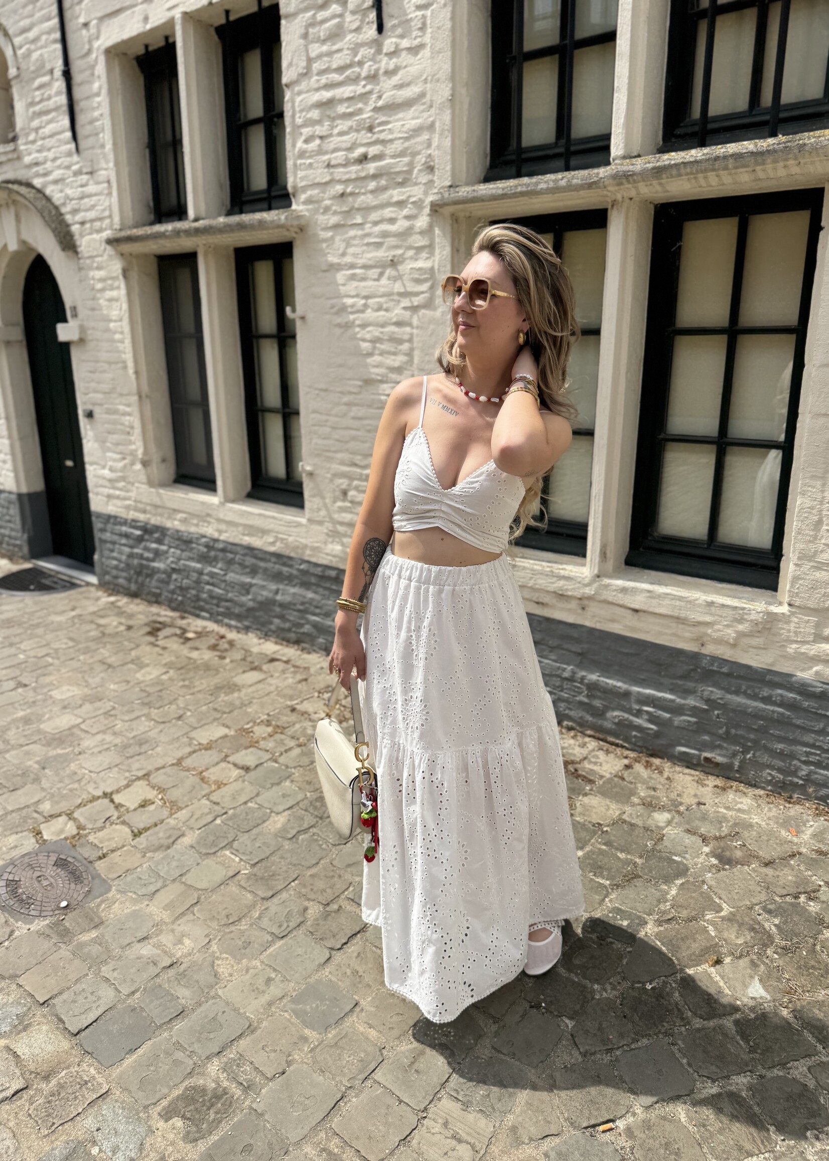Elie Skirt - White