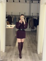 MARIJN BLAZER - Burgundy