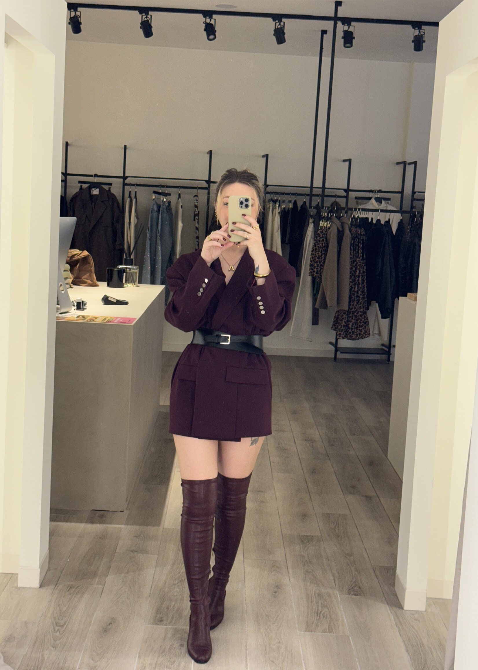 MARIJN BLAZER - Burgundy
