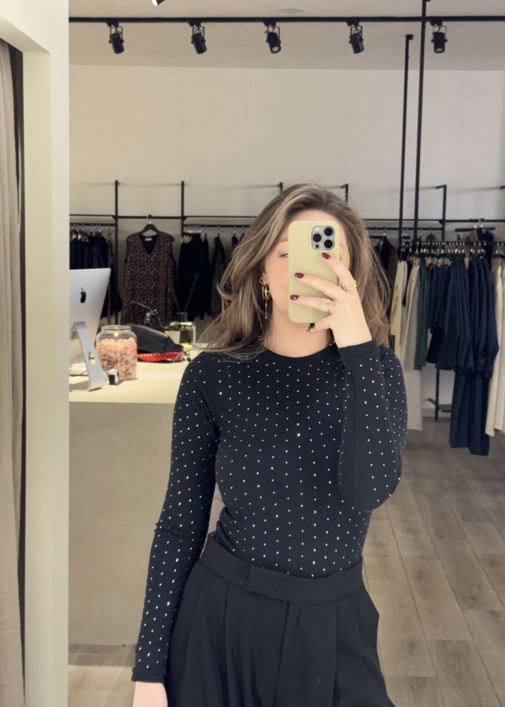 Ribb Diamonds LS - Black