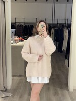 CP Lerena knitted dress - Beige TU