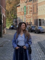 Stina shirt - stripe blue