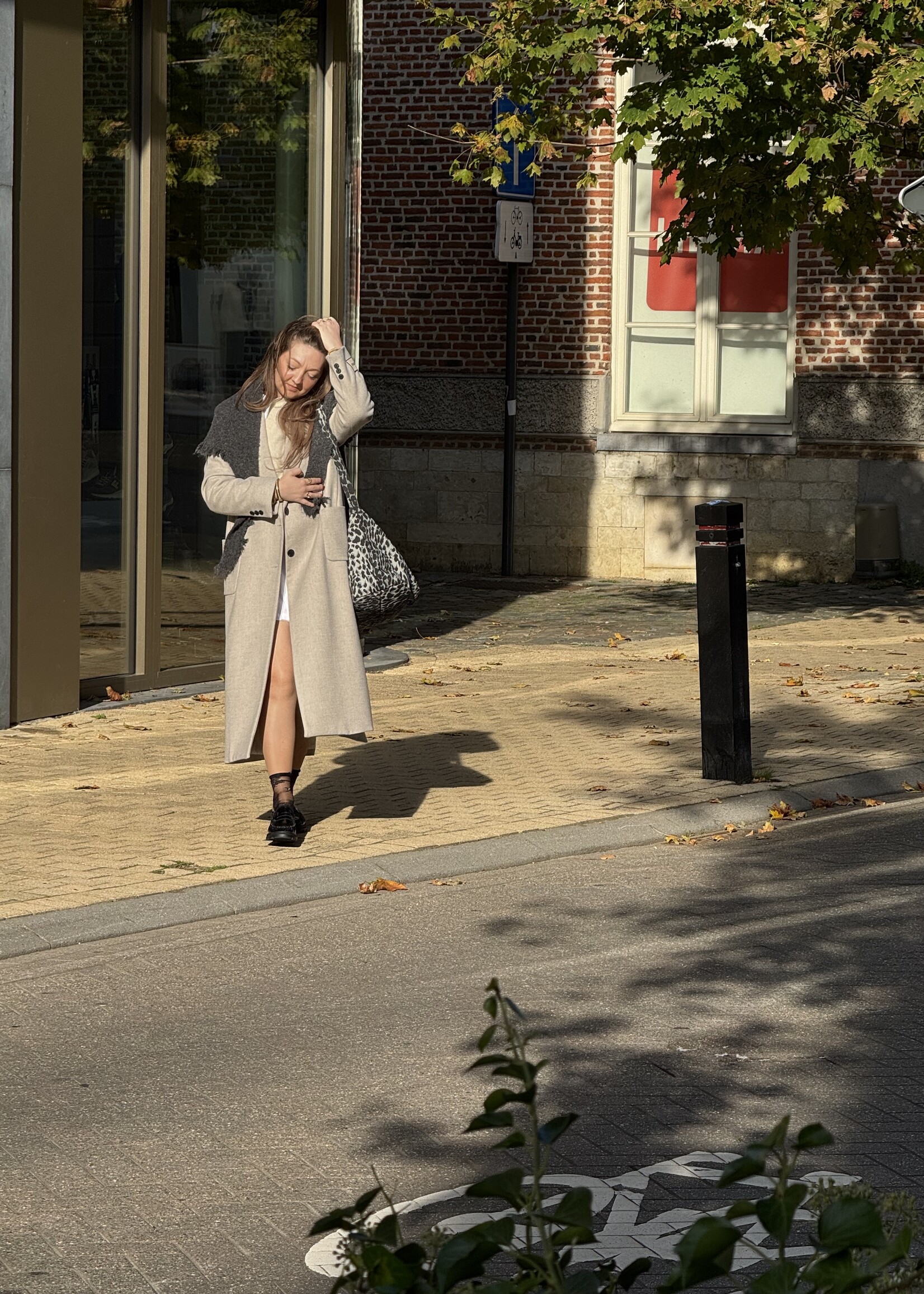 Lounie coat - Beige SIZE M/L