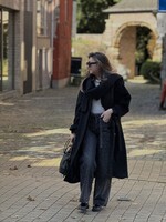 Melia coat - Black  TU