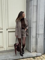 Mila Blazer - Brown TU