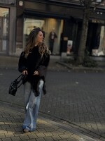 Lerena knitted pullover - Black TU