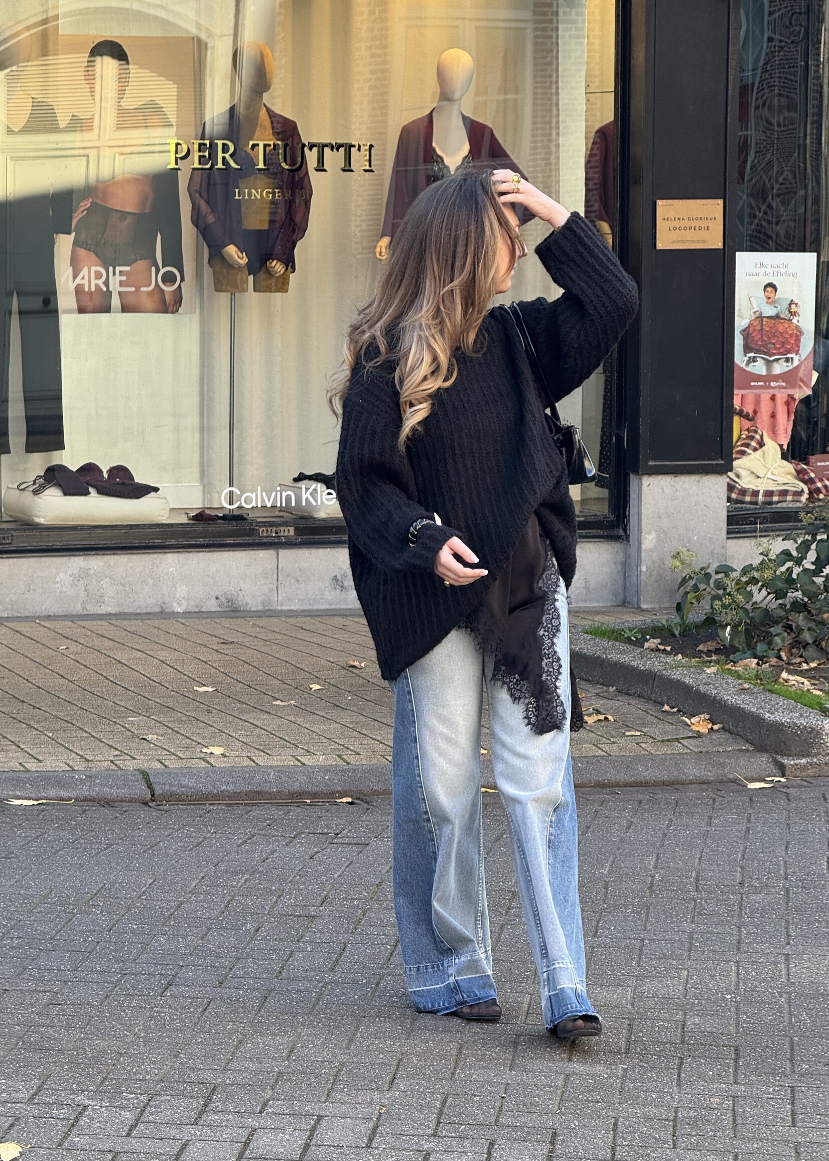 Darlin lace dress - Black