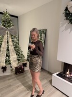 Anna skirt - leopard