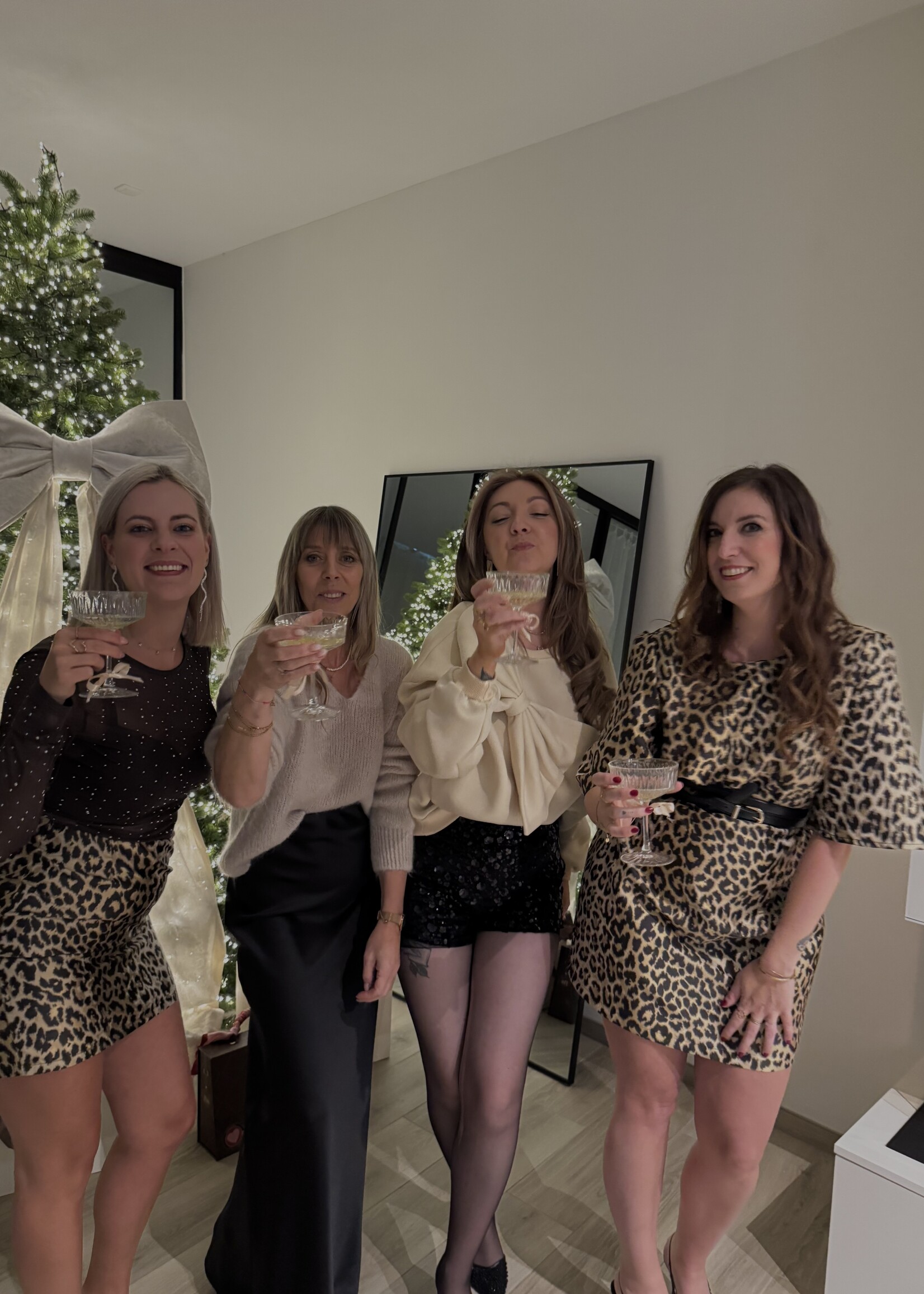 Anna dress - leopard