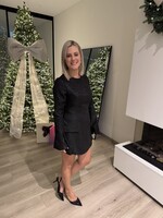 Sparkle dress - black