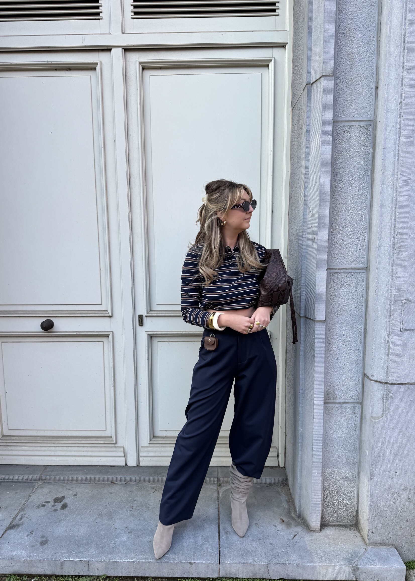 Liesa trousers - Blue