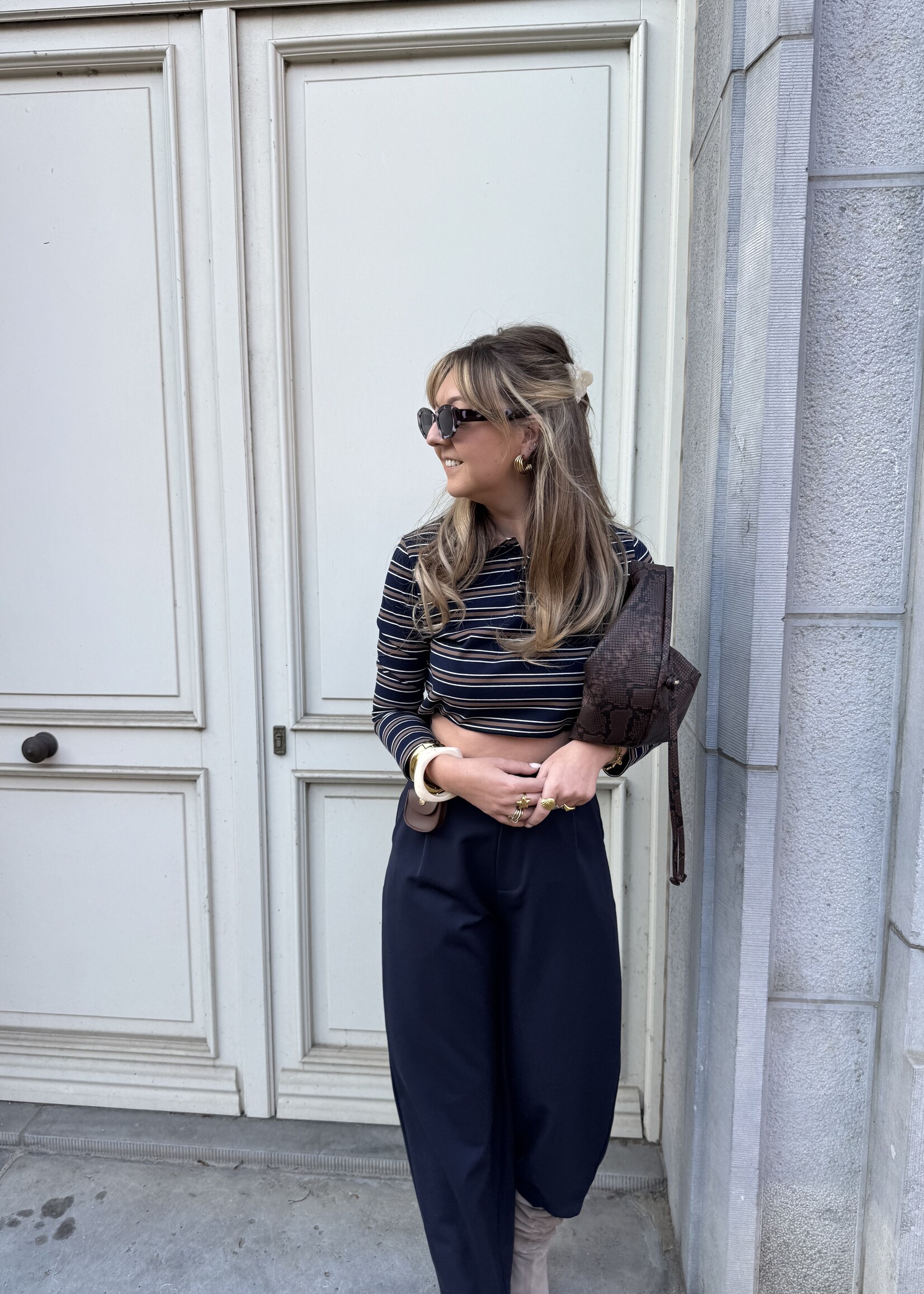 Liesa trousers - Blue