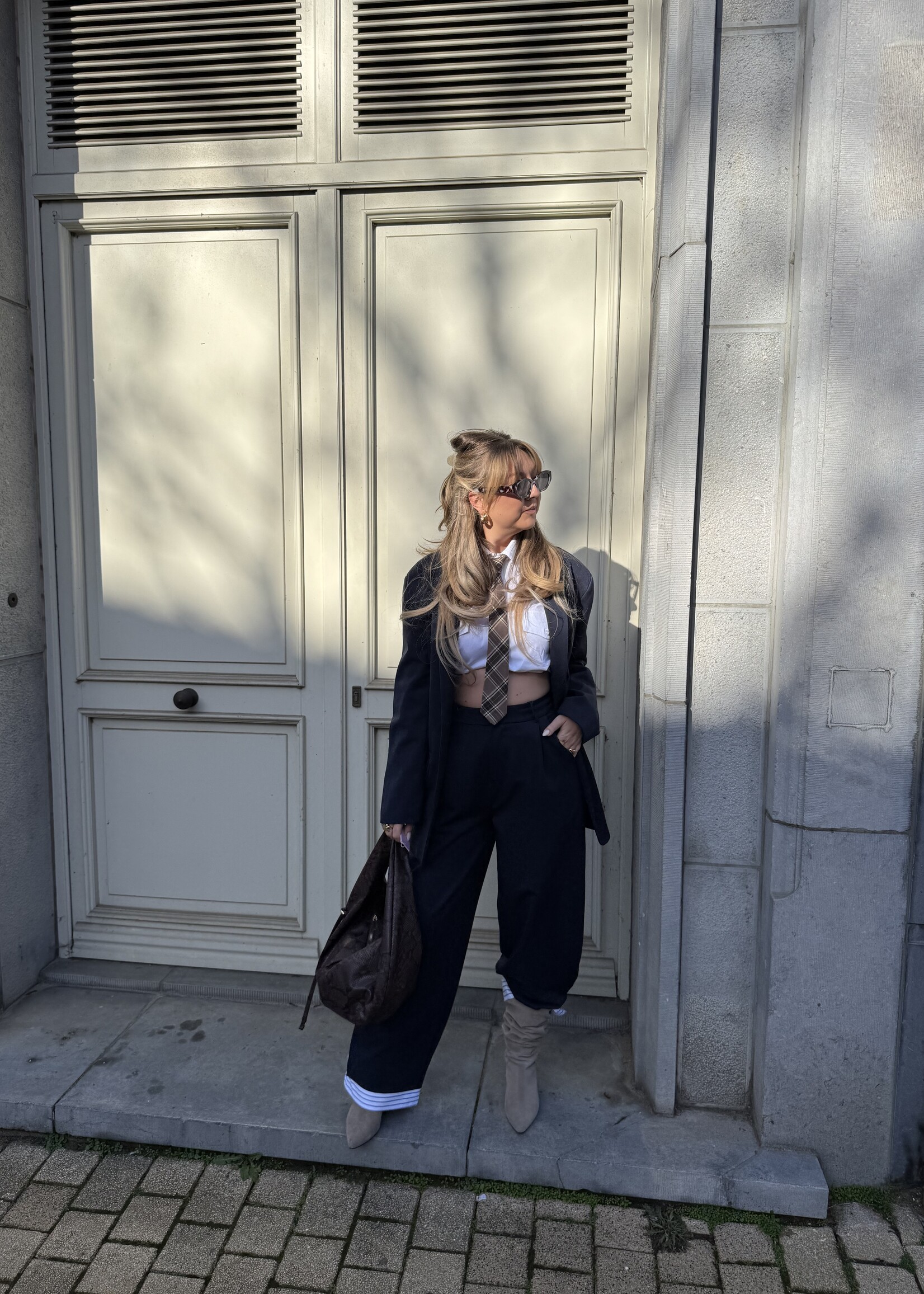 Moura trousers - Blue SIZE S/M