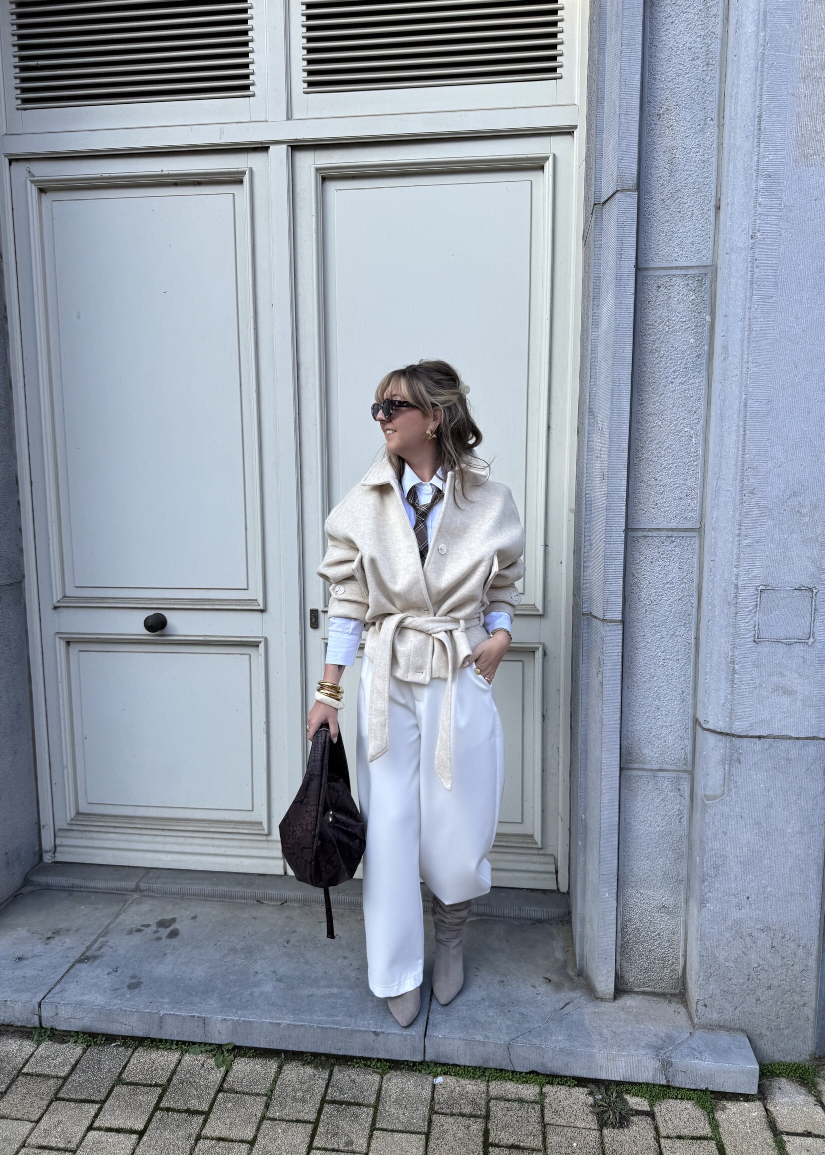 Diana trousers - white