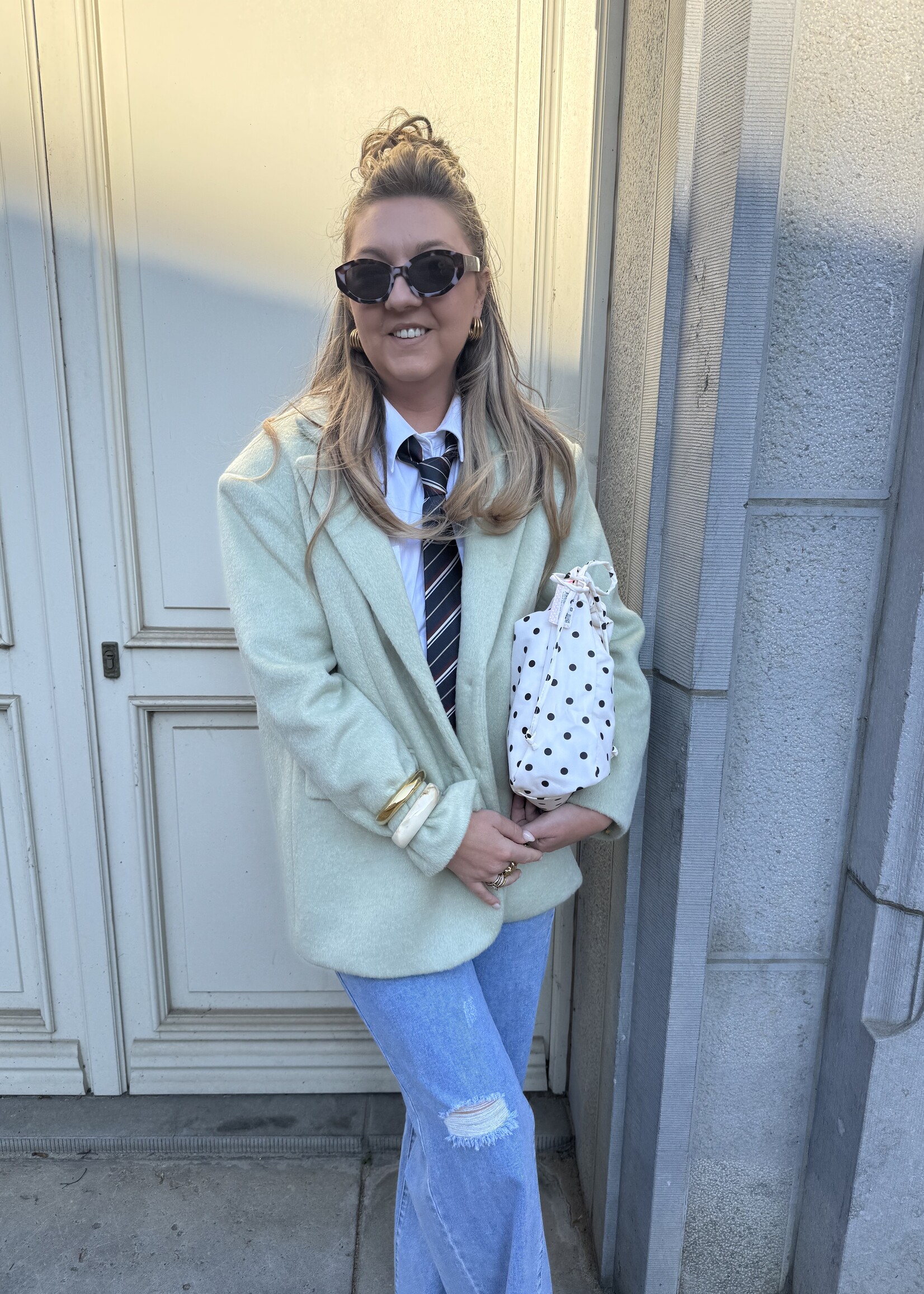 Aliena Blazer - Light green TU