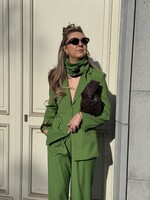 Amie blazer + sjaal - Green
