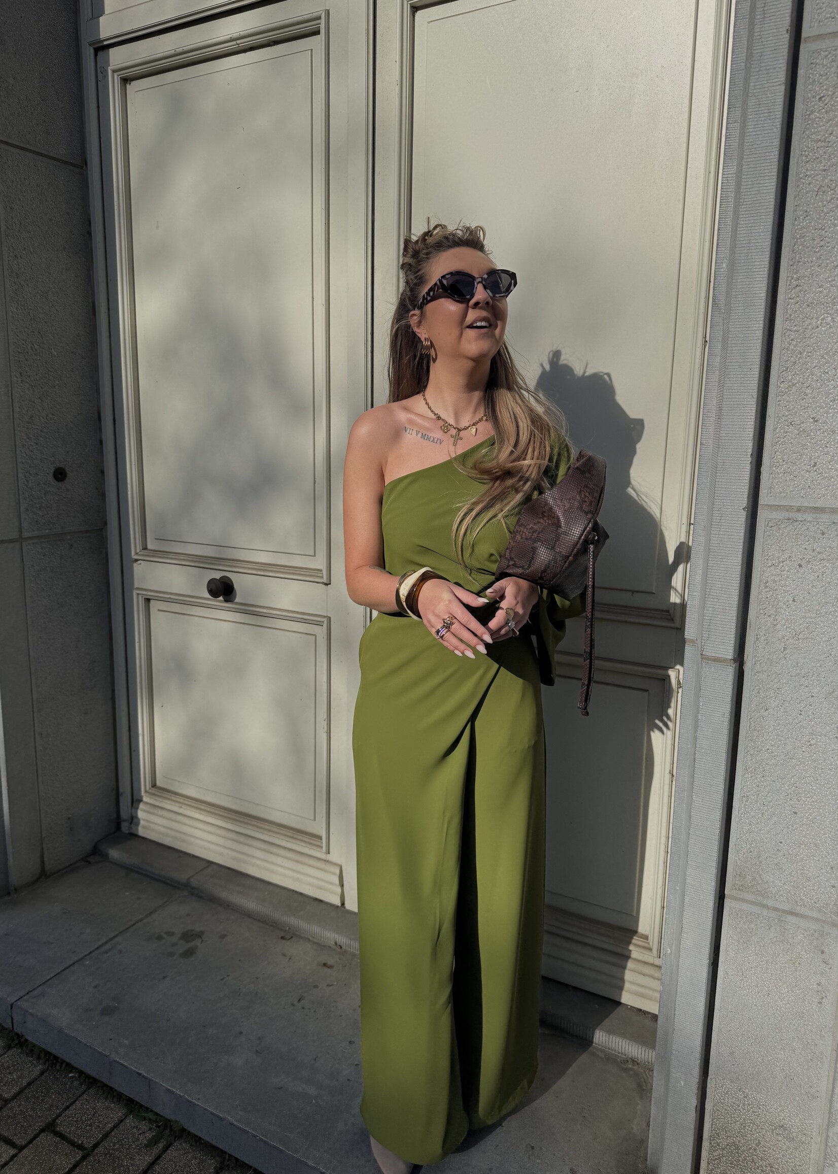 Chloe Jumpsuit - Green