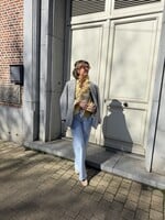 Laurien wide leg jeans - Light blue