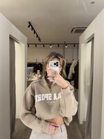 the lola club Jayla Half Zip Sweater - Sand