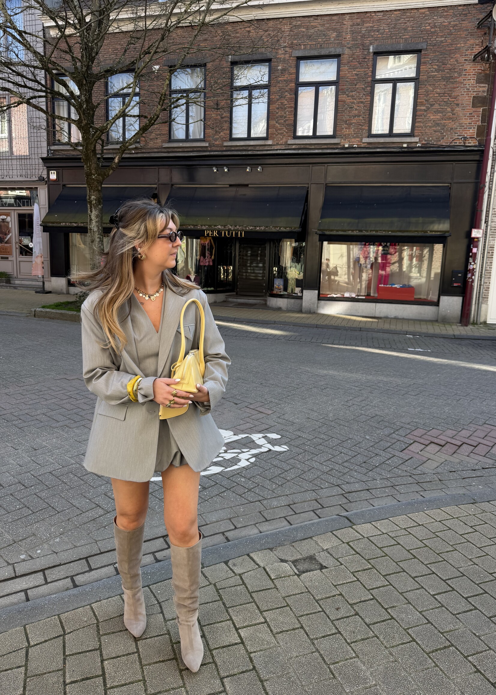 Annabelle Dress - Grey