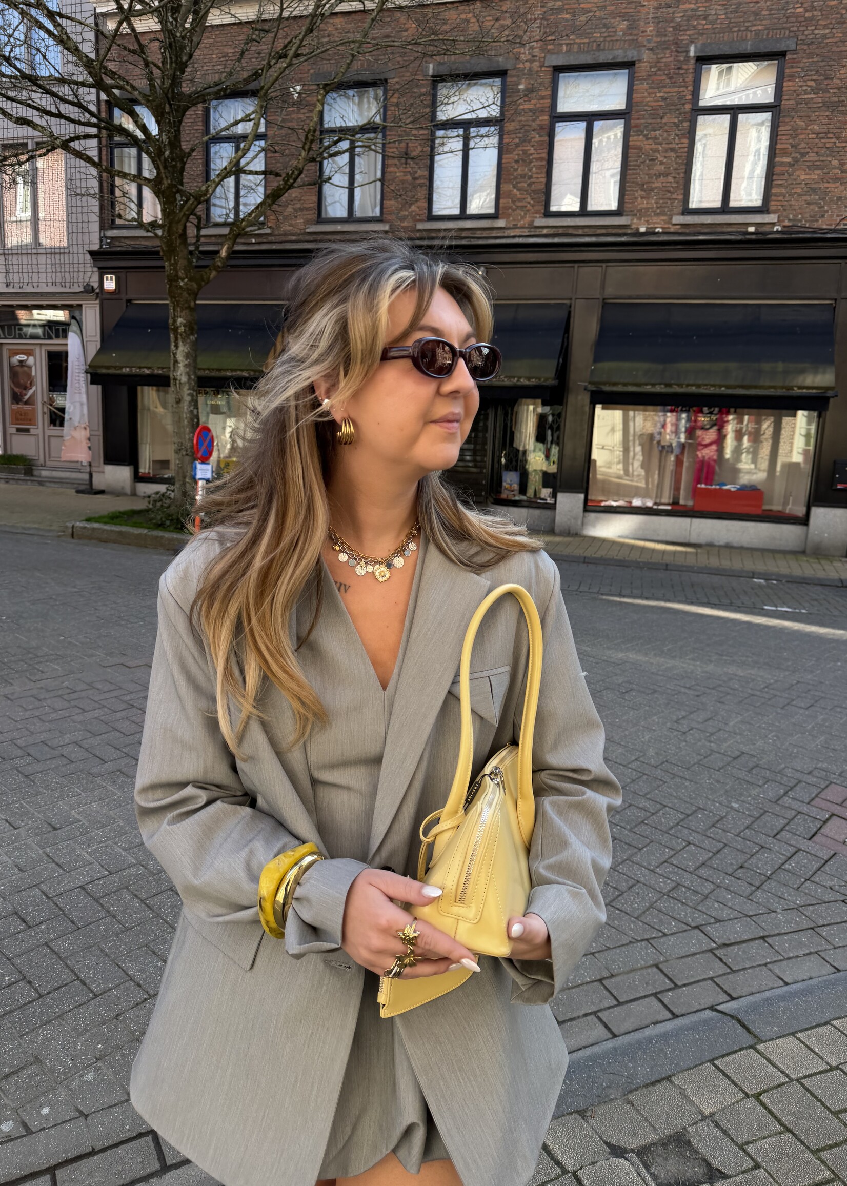 Annabelle Dress - Grey