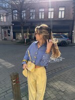 Helene stripe blouse - Blue  TU