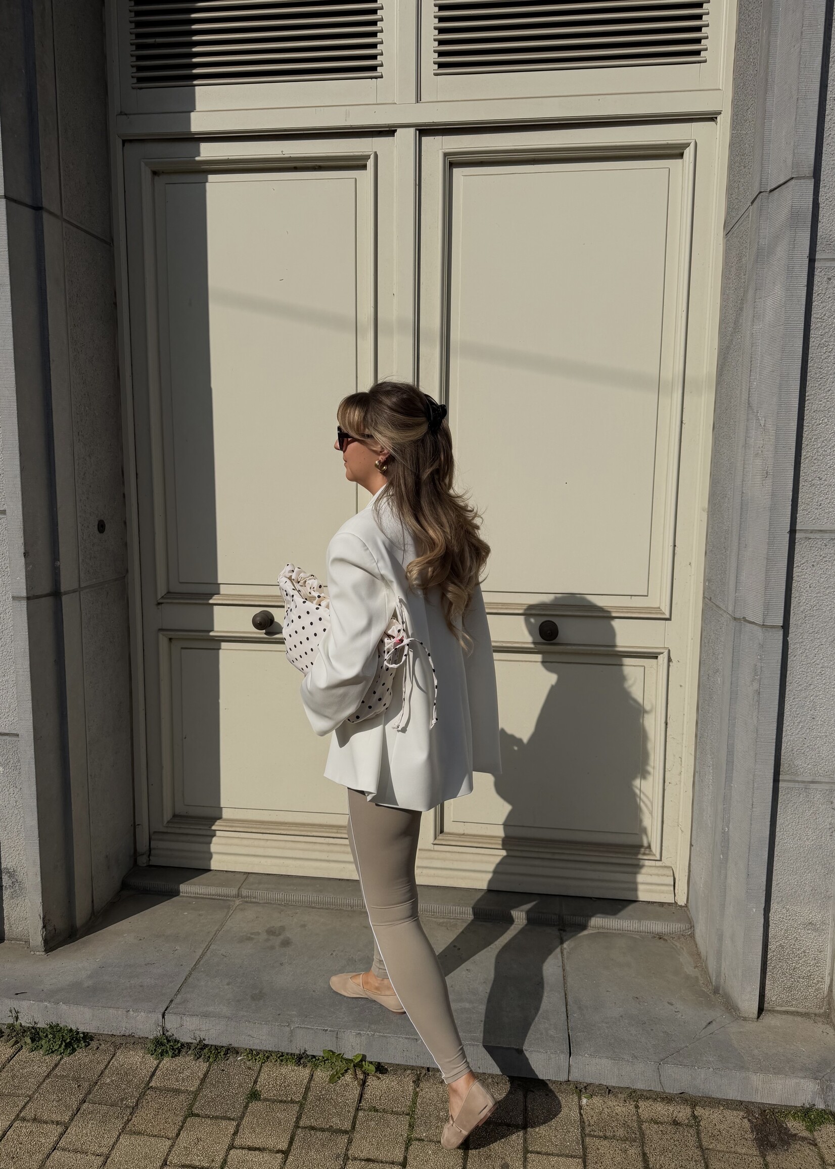 Alma legging - Beige