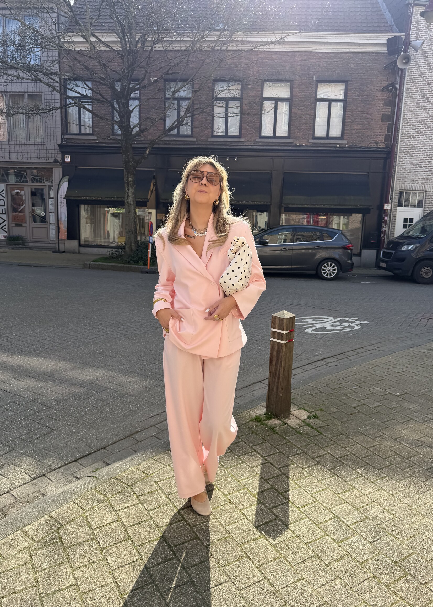 Rose trousers - Light pink
