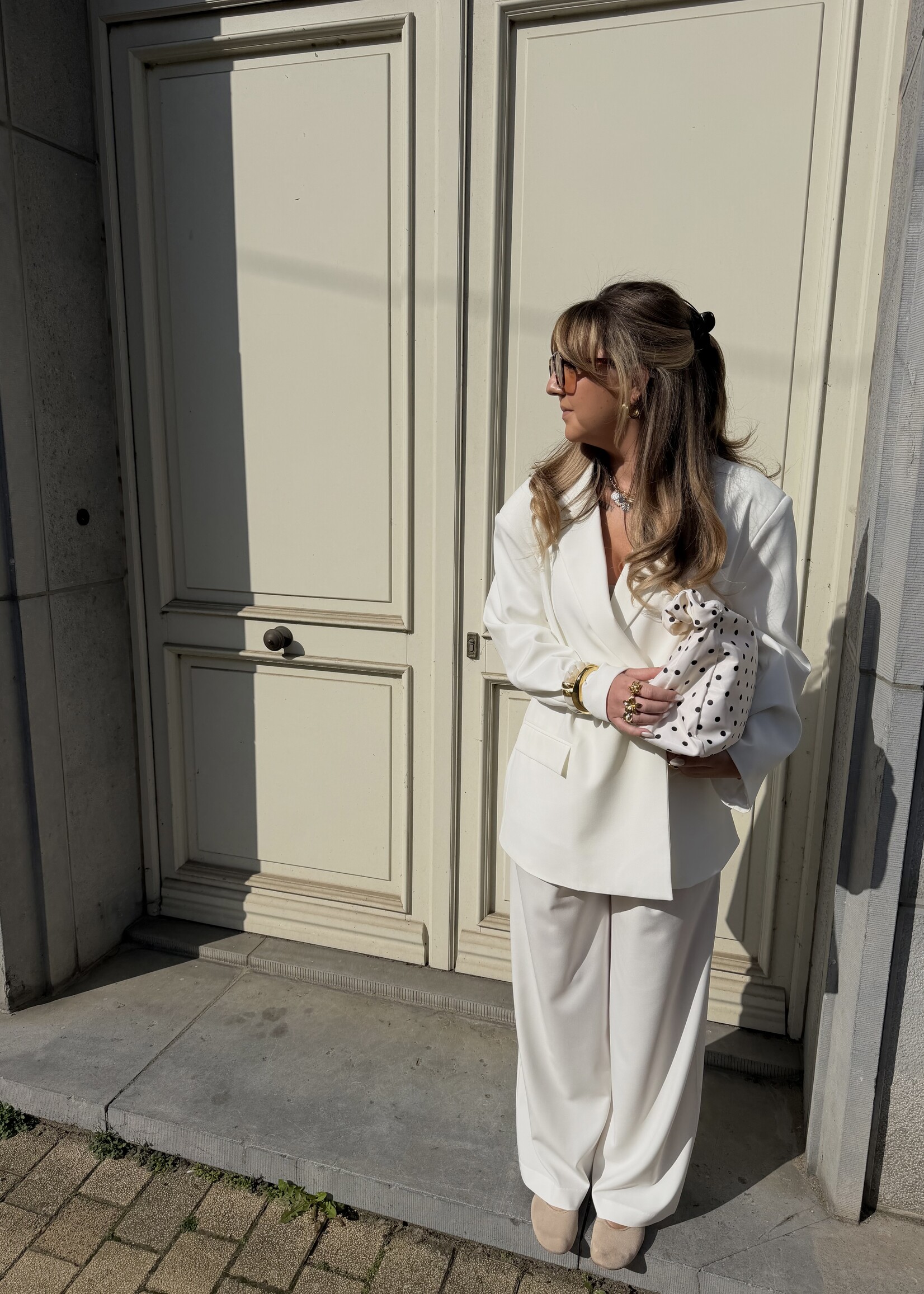 Milla trousers - White