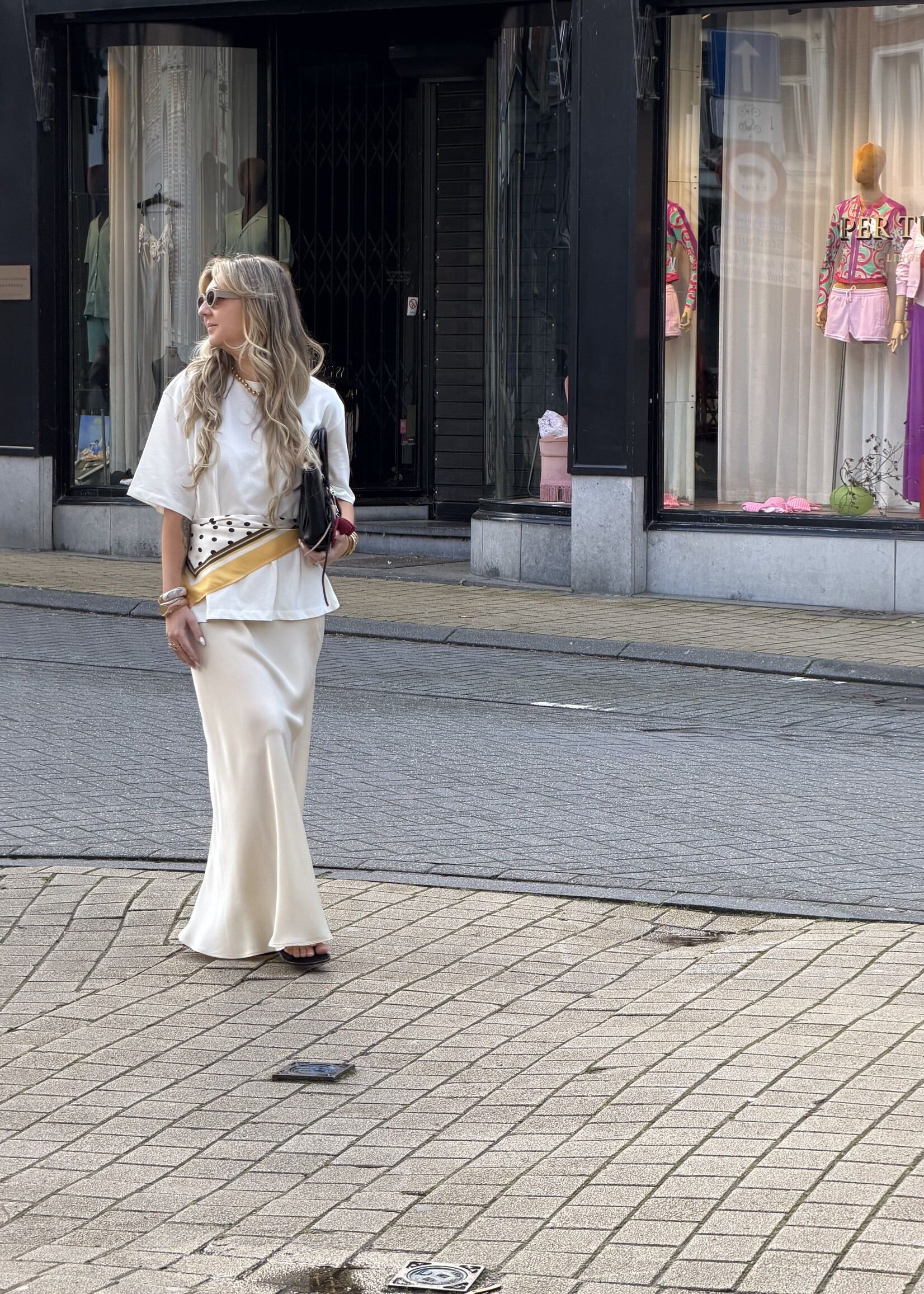 Oversized basic T-shirt - White