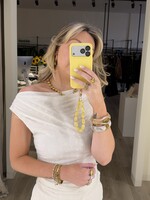 Astra polka dot top - Cream