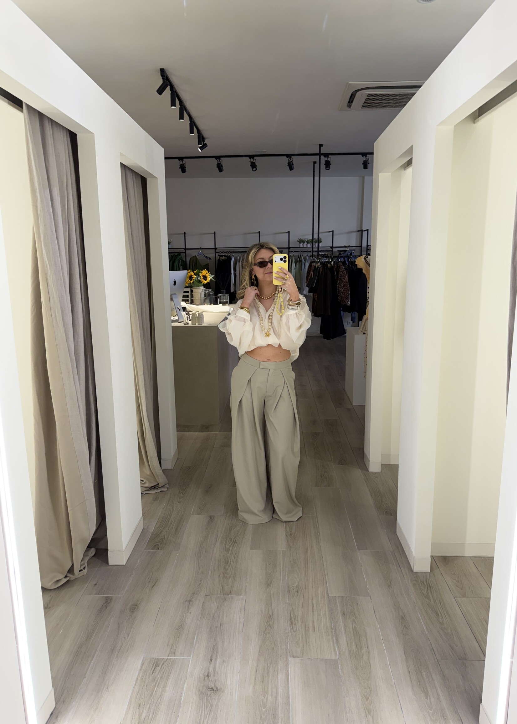 Uliya trousers - Taupe